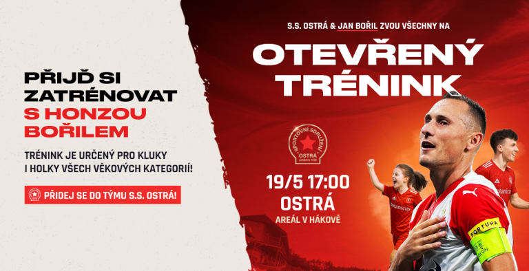 Otevřený trénink SS Ostré & Jana Bořila
