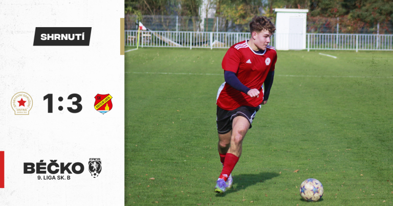 Béčko doma nestačilo na Kostelní Lhotu