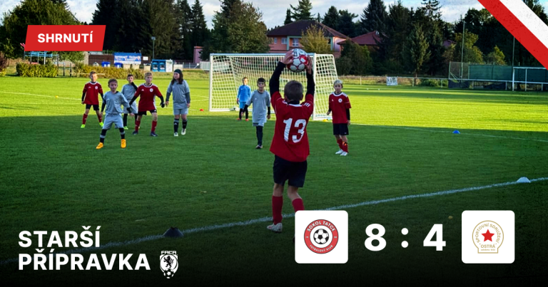 Starší přípravka padla v Tatcích, ale bojovala do poslední minuty