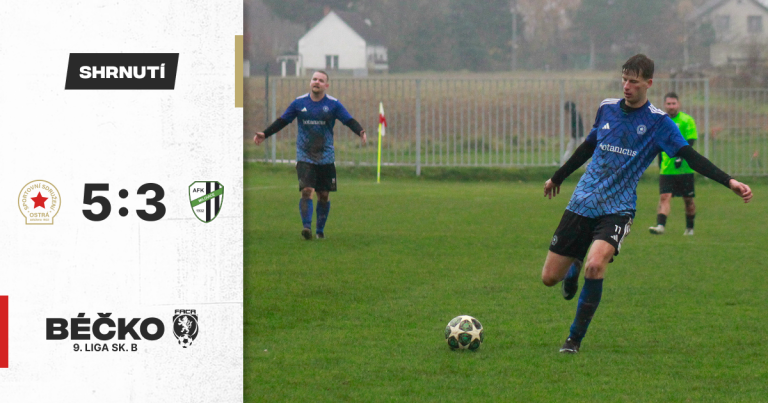 Béčko ovládlo domácí derby s Milovicemi!